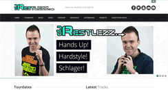 Desktop Screenshot of djrestlezz.ch