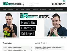 Tablet Screenshot of djrestlezz.ch